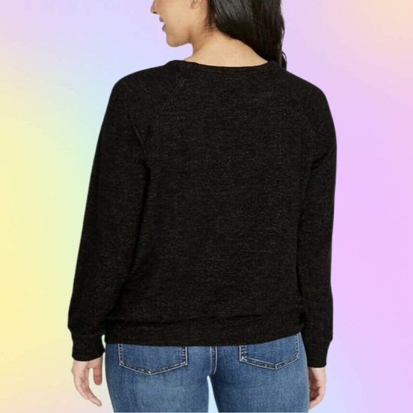 NWT Buffalo David Bitton Ladies Printed Cozy Top, Good Vibes - Picture 8 of 8